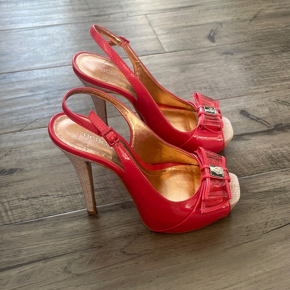 BCBGeneration Pink Heels